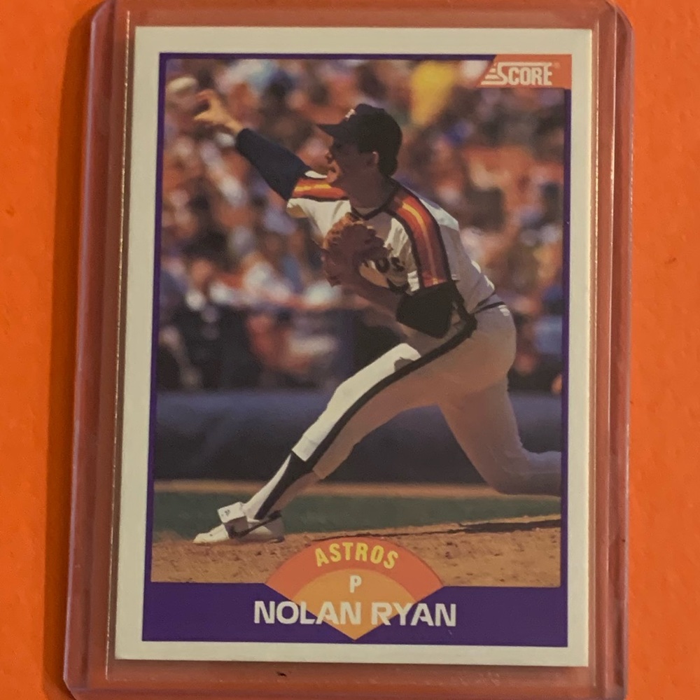 Nolan Ryan #300 1989 Score Baseball Trading Card